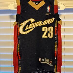 Reebok Cleveland Cavaliers Jersey - Black, Red, Gold